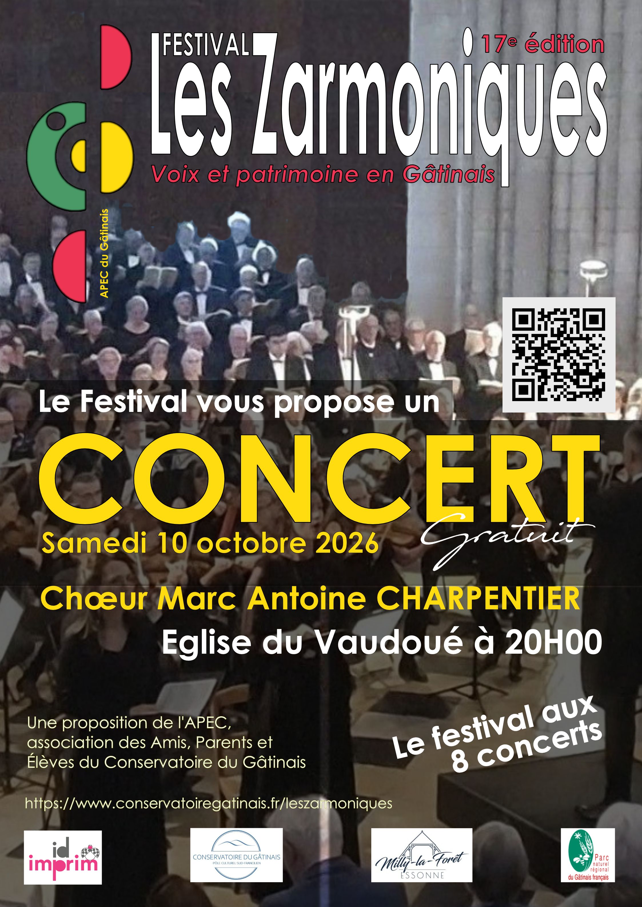 Affiche 10 10 20h Le Vaudoue Marc Antoine Charpentier