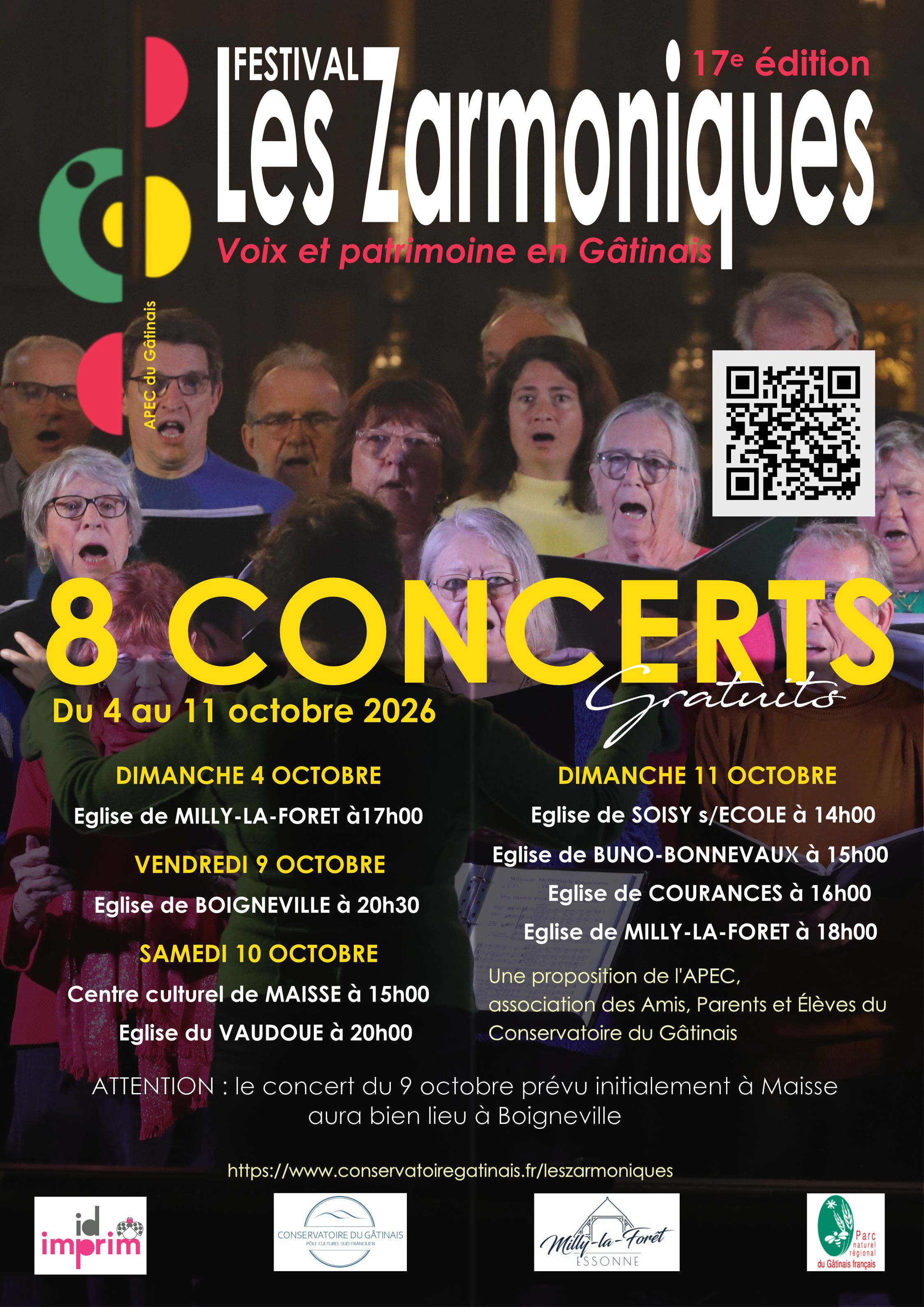 Affiche LesZarmoniques 2026
